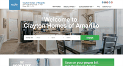 Desktop Screenshot of claytonhomesofamarillo.com